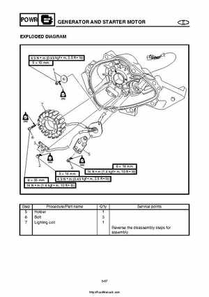 2004 Yamaha WaveRunner VX110 Sport and VX110 Deluxe Service Manual, Page 136