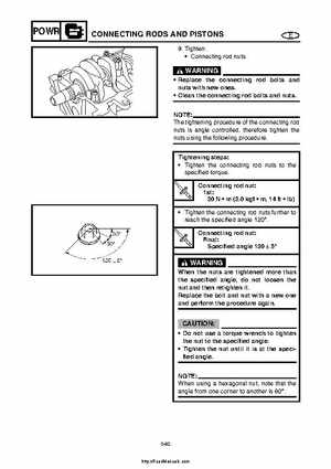 2004 Yamaha WaveRunner VX110 Sport and VX110 Deluxe Service Manual, Page 191