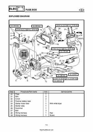 2004 Yamaha WaveRunner VX110 Sport and VX110 Deluxe Service Manual, Page 231