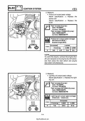 2004 Yamaha WaveRunner VX110 Sport and VX110 Deluxe Service Manual, Page 243
