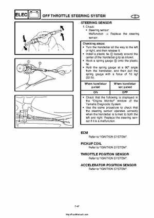 2004 Yamaha WaveRunner VX110 Sport and VX110 Deluxe Service Manual, Page 274