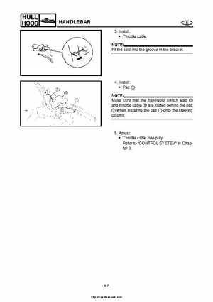 2004 Yamaha WaveRunner VX110 Sport and VX110 Deluxe Service Manual, Page 300