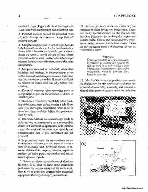 1990-1998 Arctic Cat Snowmobiles Repair Manual, Page 14