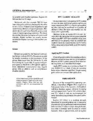 1990-1998 Arctic Cat Snowmobiles Repair Manual, Page 23
