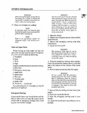 1990-1998 Arctic Cat Snowmobiles Repair Manual, Page 43