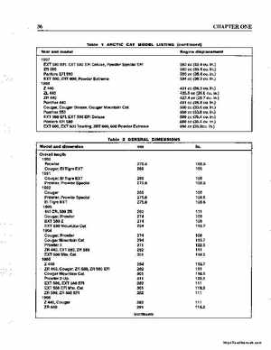 1990-1998 Arctic Cat Snowmobiles Repair Manual, Page 46