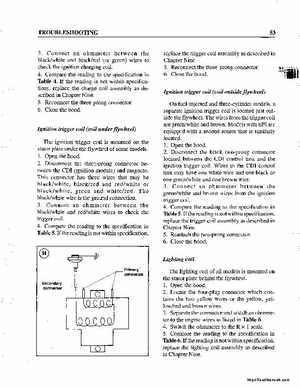 1990-1998 Arctic Cat Snowmobiles Repair Manual, Page 63