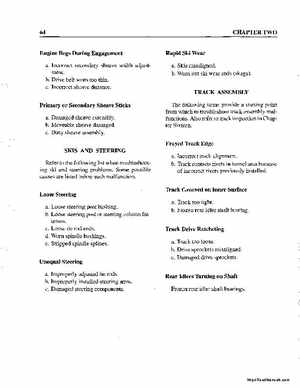 1990-1998 Arctic Cat Snowmobiles Repair Manual, Page 74