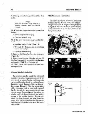 1990-1998 Arctic Cat Snowmobiles Repair Manual, Page 86