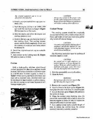 1990-1998 Arctic Cat Snowmobiles Repair Manual, Page 91