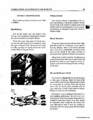 1990-1998 Arctic Cat Snowmobiles Repair Manual, Page 95