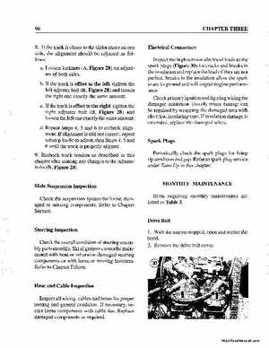 1990-1998 Arctic Cat Snowmobiles Repair Manual, Page 100