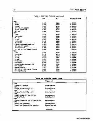 1990-1998 Arctic Cat Snowmobiles Repair Manual, Page 132