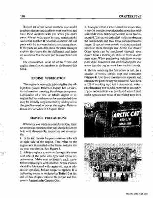 1990-1998 Arctic Cat Snowmobiles Repair Manual, Page 160