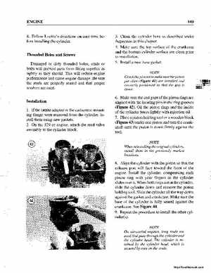 1990-1998 Arctic Cat Snowmobiles Repair Manual, Page 179