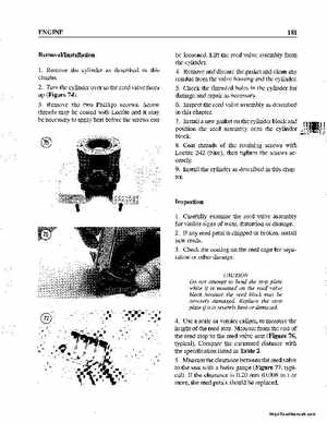 1990-1998 Arctic Cat Snowmobiles Repair Manual, Page 191