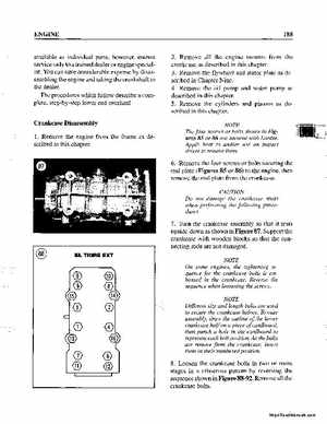 1990-1998 Arctic Cat Snowmobiles Repair Manual, Page 195