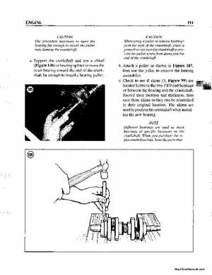 1990-1998 Arctic Cat Snowmobiles Repair Manual, Page 201