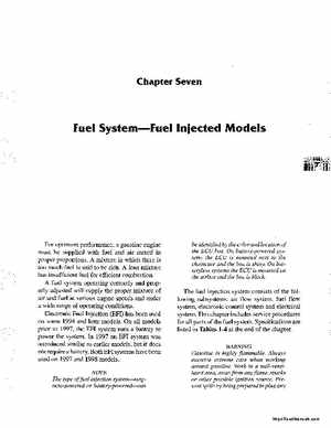 1990-1998 Arctic Cat Snowmobiles Repair Manual, Page 237