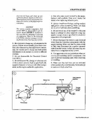 1990-1998 Arctic Cat Snowmobiles Repair Manual, Page 238