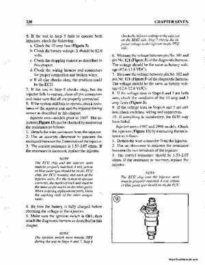 1990-1998 Arctic Cat Snowmobiles Repair Manual, Page 248