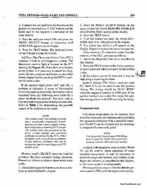 1990-1998 Arctic Cat Snowmobiles Repair Manual, Page 253