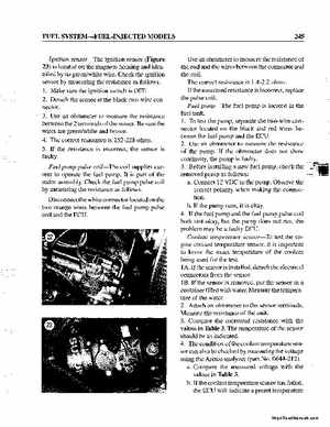 1990-1998 Arctic Cat Snowmobiles Repair Manual, Page 255