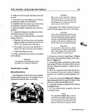1990-1998 Arctic Cat Snowmobiles Repair Manual, Page 261
