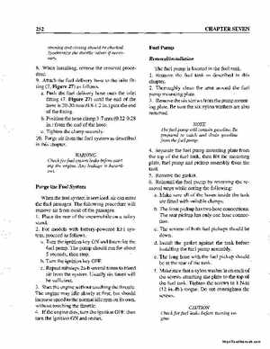 1990-1998 Arctic Cat Snowmobiles Repair Manual, Page 262