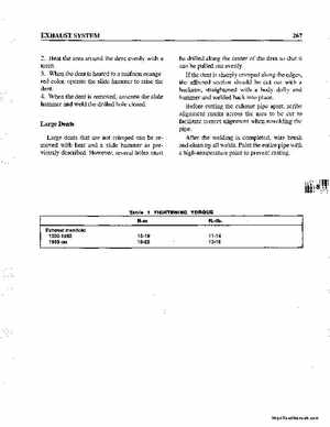 1990-1998 Arctic Cat Snowmobiles Repair Manual, Page 277