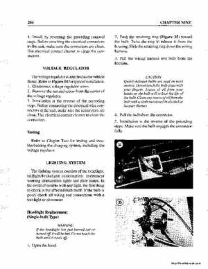 1990-1998 Arctic Cat Snowmobiles Repair Manual, Page 294