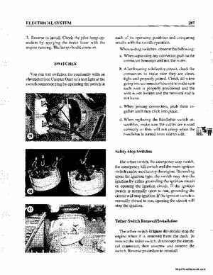1990-1998 Arctic Cat Snowmobiles Repair Manual, Page 297
