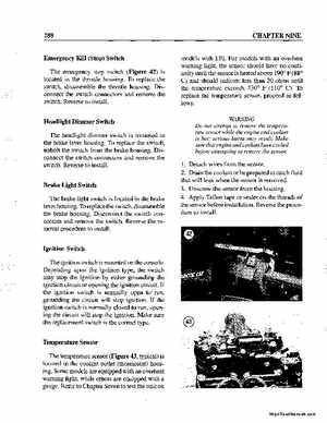 1990-1998 Arctic Cat Snowmobiles Repair Manual, Page 298