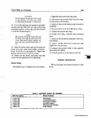 1990-1998 Arctic Cat Snowmobiles Repair Manual, Page 303