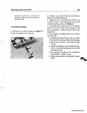 1990-1998 Arctic Cat Snowmobiles Repair Manual, Page 309