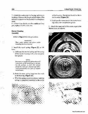 1990-1998 Arctic Cat Snowmobiles Repair Manual, Page 330