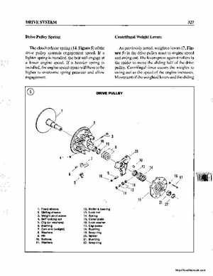 1990-1998 Arctic Cat Snowmobiles Repair Manual, Page 337