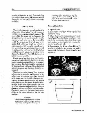 1990-1998 Arctic Cat Snowmobiles Repair Manual, Page 340