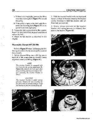 1990-1998 Arctic Cat Snowmobiles Repair Manual, Page 358
