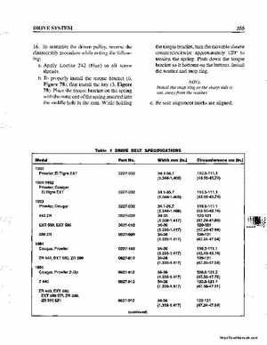 1990-1998 Arctic Cat Snowmobiles Repair Manual, Page 365