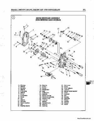 1990-1998 Arctic Cat Snowmobiles Repair Manual, Page 381