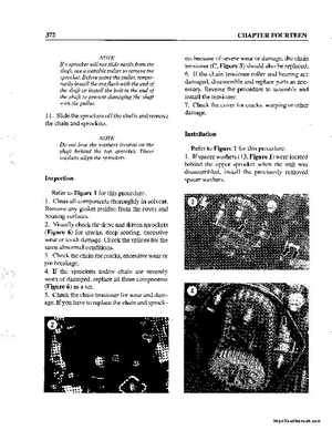 1990-1998 Arctic Cat Snowmobiles Repair Manual, Page 382