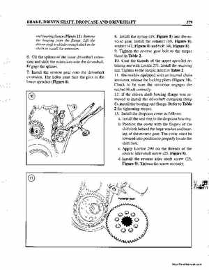 1990-1998 Arctic Cat Snowmobiles Repair Manual, Page 389