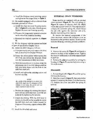 1990-1998 Arctic Cat Snowmobiles Repair Manual, Page 390