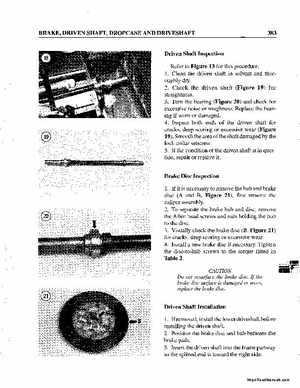 1990-1998 Arctic Cat Snowmobiles Repair Manual, Page 393