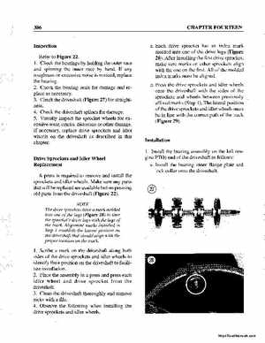 1990-1998 Arctic Cat Snowmobiles Repair Manual, Page 396