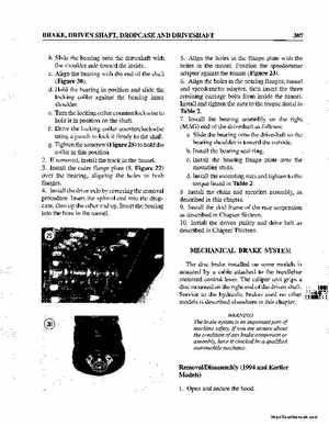 1990-1998 Arctic Cat Snowmobiles Repair Manual, Page 397