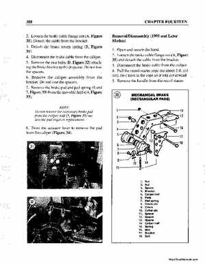 1990-1998 Arctic Cat Snowmobiles Repair Manual, Page 398