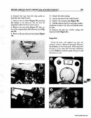 1990-1998 Arctic Cat Snowmobiles Repair Manual, Page 399