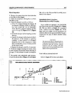 1990-1998 Arctic Cat Snowmobiles Repair Manual, Page 425